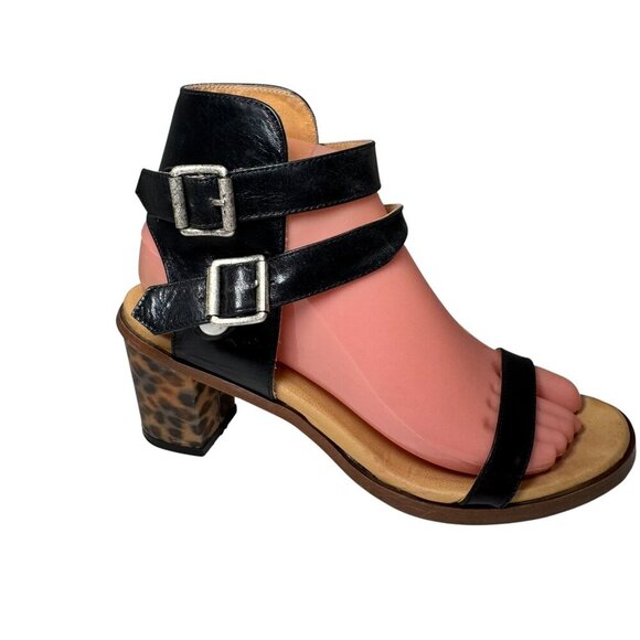 Mm6 Maison Margiela Animal Print Hologram Heel Sandals size 38, 7.5-8 - Picture 4 of 9